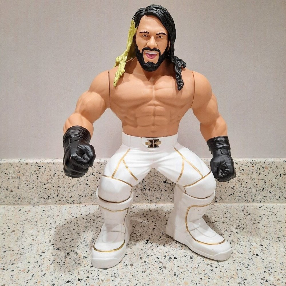 Mattel WWE Seth Rollins 14" 3 Counter Crusher Talking Action Figure